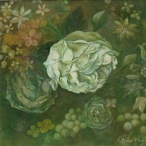 Voir cette oeuvre de Etsuko Migii: Une rose blanche, un rêve
