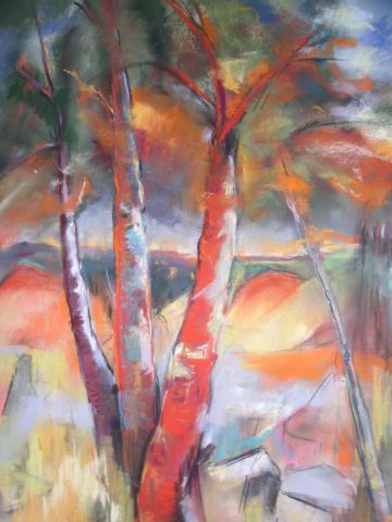 série arbres - Peinture - Mc Palcowski-Collin