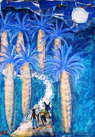 L'artiste MARIE INDIGO - 7 Royal Palms 