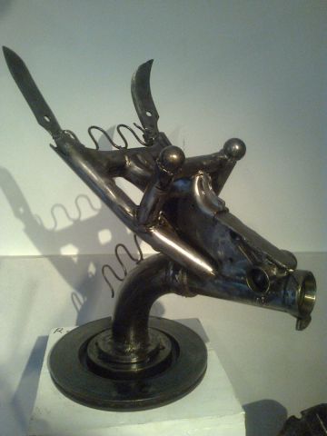 le cheval - Sculpture - Roland GOURDON