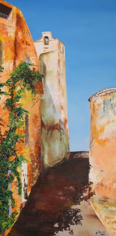 Roussillon - Peinture - GHISLAINE DRIUTTI
