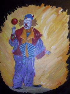 Voir le détail de cette oeuvre: clown a la balle
