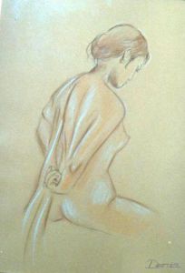 Voir le détail de cette oeuvre: Femme nue en jaune