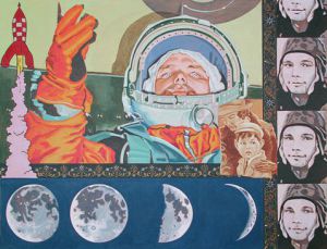 Voir le détail de cette oeuvre: Les mythes 1 : Gagarine