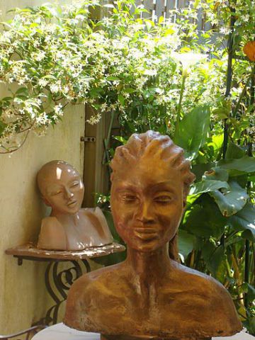 L'Africaine  - Sculpture - CHRISTINE DUPONT
