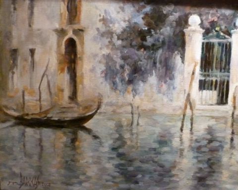 Venise - Peinture - Mario BAROCAS