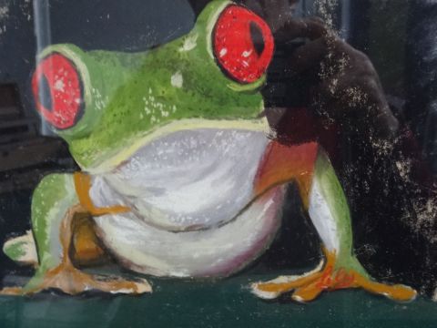 grenouille - Peinture - LILY