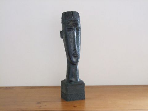 Jeanne l'Africaine - Sculpture - Xavier Jarry-Lacombe