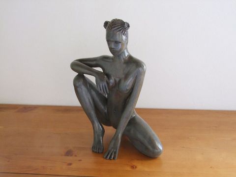 Panthère Noire - Sculpture - Xavier Jarry-Lacombe