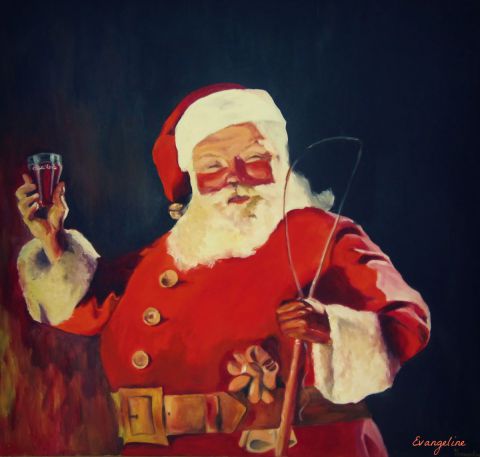 Christmas'heat - Peinture - EvangelineAllize