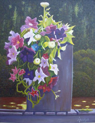 Le bouquet corse - Peinture - Jean Micheli