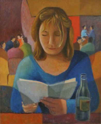 L'artiste bruno gaulin - La lecture