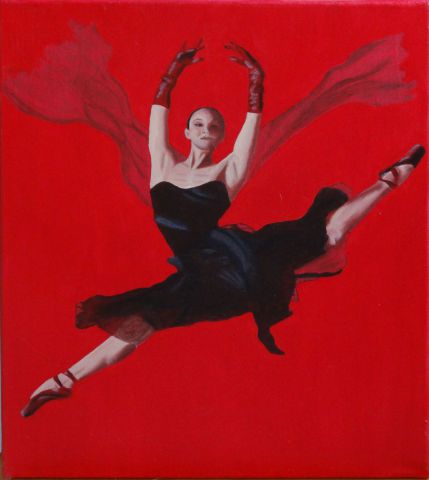 danseuse - Peinture - Catherine BEGOT