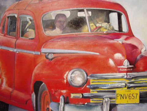 Red Plymouth . Havana - Peinture - Castano Tomas
