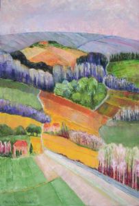 Voir le détail de cette oeuvre: Paysage patchwork - Puymirol