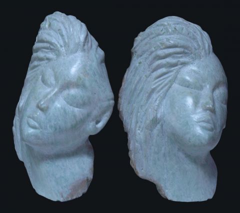 visage - Sculpture - Bernard CHOPIN 