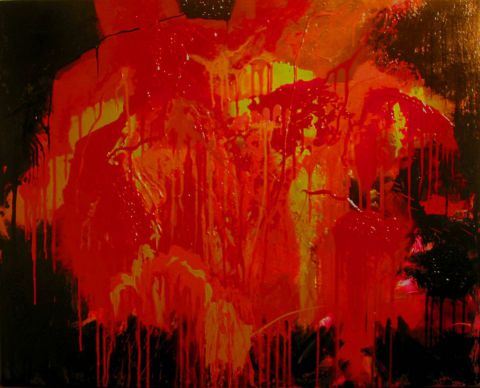 L'artiste jean pierre MALLET - Rouges