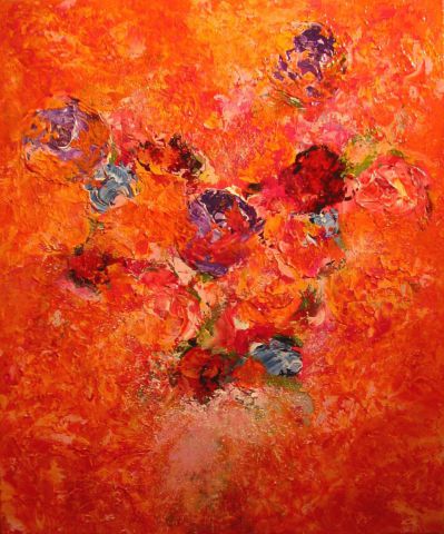 L'artiste jean pierre MALLET - Emergence fleurie