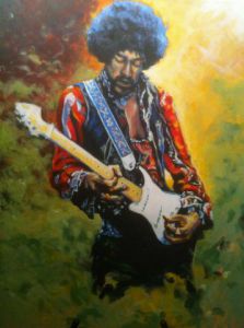 Voir cette oeuvre de Stef-P: Jimi Hendrix