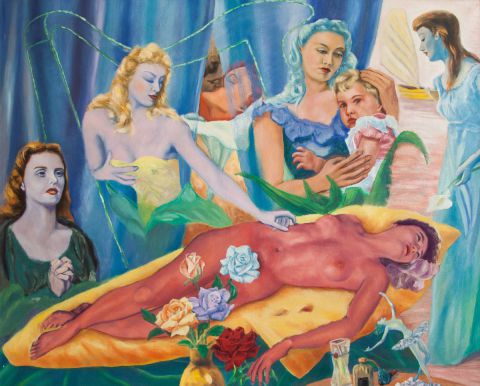L'artiste Daniel Blondeau - Moments de la Vie d'une Femme