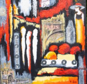 Peinture de NICOLE BILES: PARIS ET SES MERVEILLES