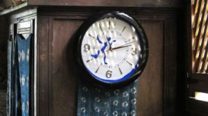 Voir le détail de cette oeuvre: Blue clock