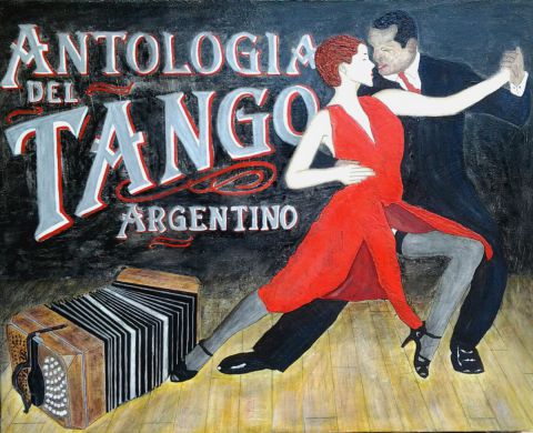 Anthologie del Tango Argentino - Peinture - Cheche