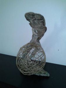 Sculpture de Angelique Prieto: le serpent