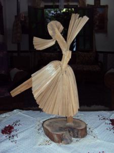 Sculpture de Snoussi: Danseuse étoile