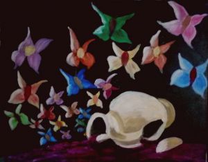 Voir cette oeuvre de Maryaude: La cruche et les papillons