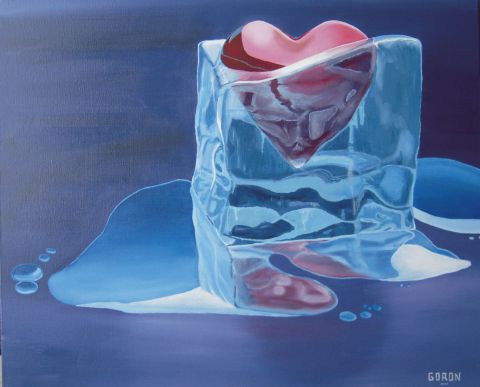 Le dégel des sentiments - Peinture - Robert GORON