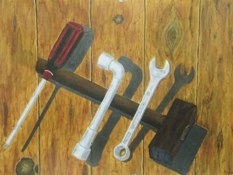les outils - Peinture - bdan