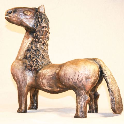 Cheval - Sculpture - Dada Tursic