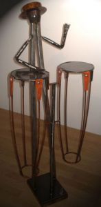 Sculpture de Roger FLORES: Percussion