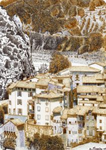 Voir cette oeuvre de Clement MOUCHE: Entrevaux (Alpes de haute-provence)