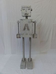 Voir cette oeuvre de Cyrille Plate: Robot A