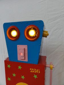 Voir le détail de cette oeuvre: Robot lumineux