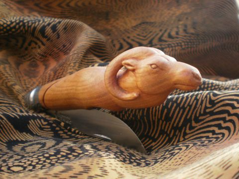 mouflon  - Sculpture - Clement MOUCHE