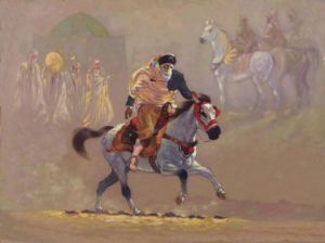 Voir cette oeuvre de benaissa youcef: le cavalier de méjaher