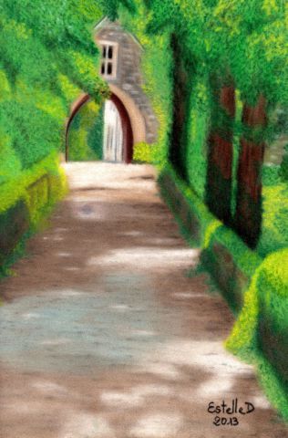 Chemin de Bon-Repos - Peinture - EstelleD