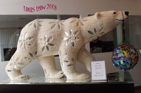 l' ours - Sculpture - fred poizat