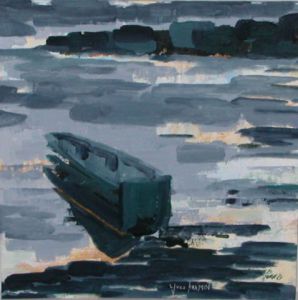 Voir cette oeuvre de Yves Fremin: échoué à marée basse 4