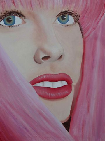 pinky - Peinture - Catherine BEGOT