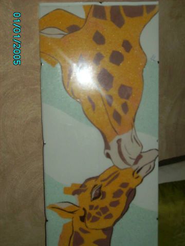 L'artiste lilouzen - girafes