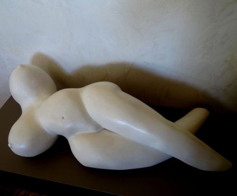 Pha elle attend - Sculpture - Joel Roussin