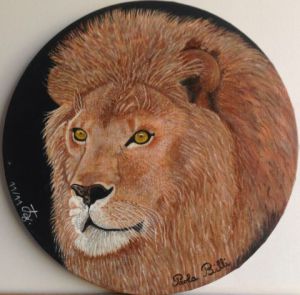 Peinture de Paola Billi: Lion