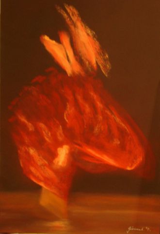Danseuse - Peinture - Etienne Guerinaud 