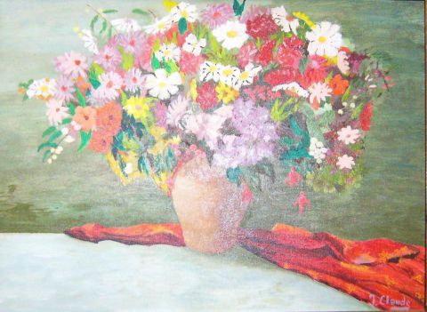 gros bouquet - Peinture - saintraphael