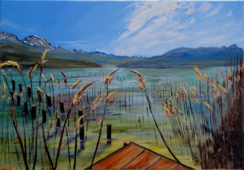 L'artiste PASCAL BAUDOT - Le bout du lac