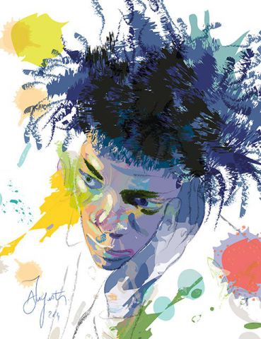 Jean-Michel Basquiat - Peinture - James AUGUSTIN